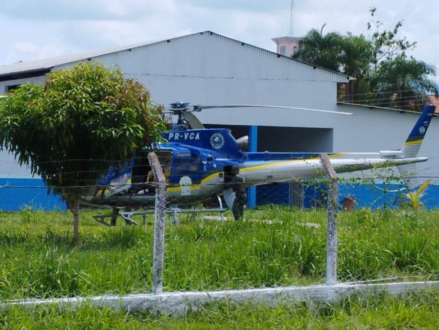 Em Sena Empresário sofre AVC, é intubado e encaminhado de helicóptero para Rio Branco