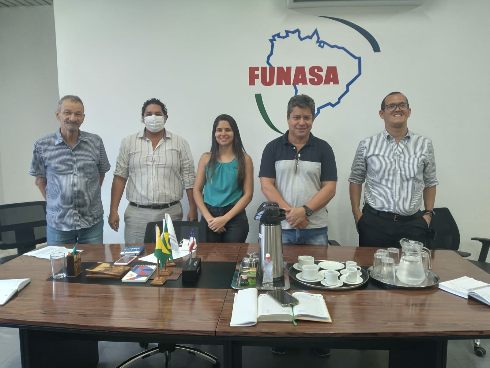 SENA: Secretário de Meio Ambiente Juza Bispo se reúne com representantes da Funasa para tratar sobre implantação do Aterro Sanitário