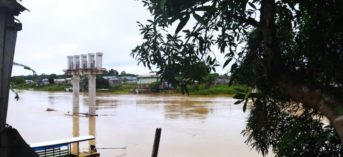 Nível do Rio Iaco volta a subir e deixa autoridades em estado de alerta