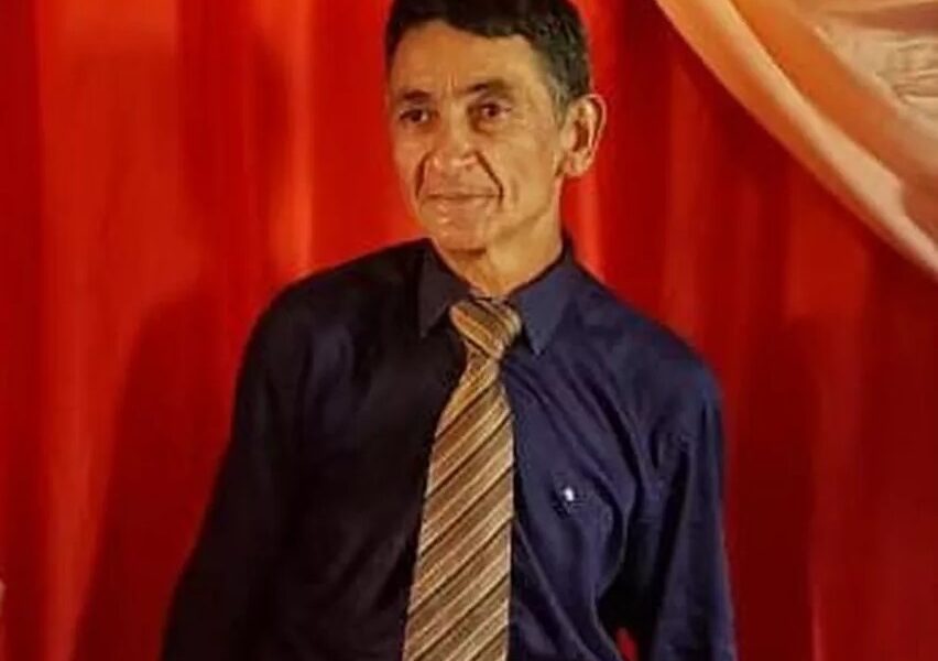 Pastor Raimundo de Araújo Costa, de 62 anos, foi morto com um tiro durante arrastão em abril de 2021 — Foto: Arquivo da família
