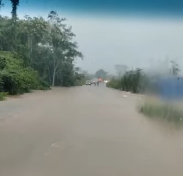 Comandante da PM de Sena alerta sobre possível alagamento na BR-364 devido a fortes chuvas no Acre: “População deve evitar viagens desnecessárias para a capital”