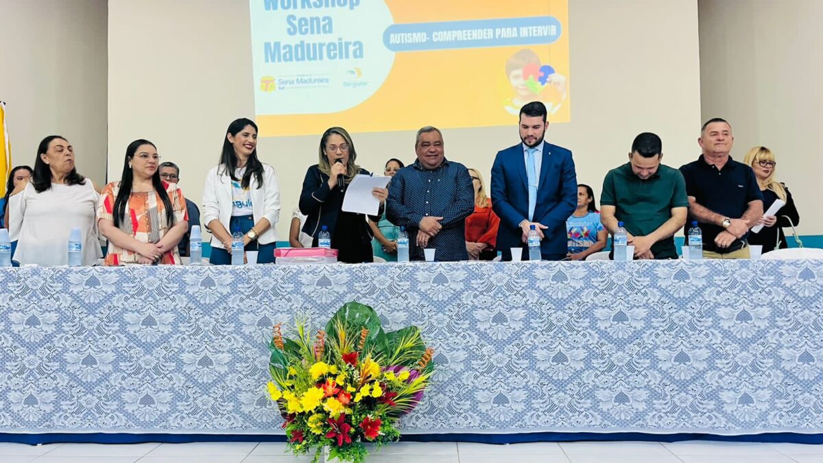 Ivoneide Bernardino comemora sucesso do 1° Workshop de Conscientização do Autismo