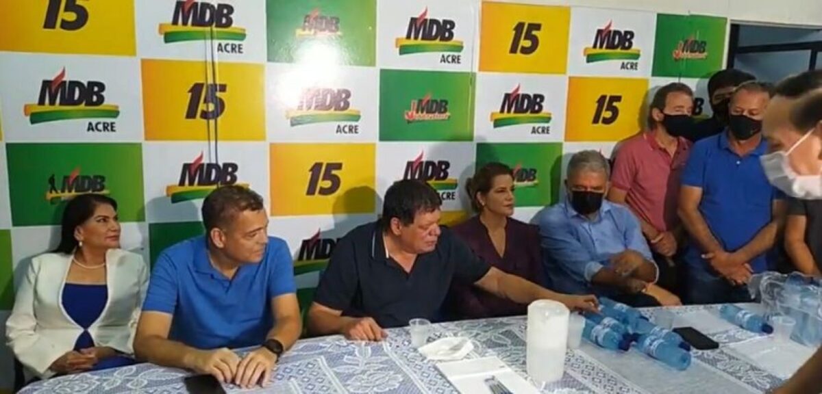 MDB do Acre vive divisões ideológicas em busca de futuro político