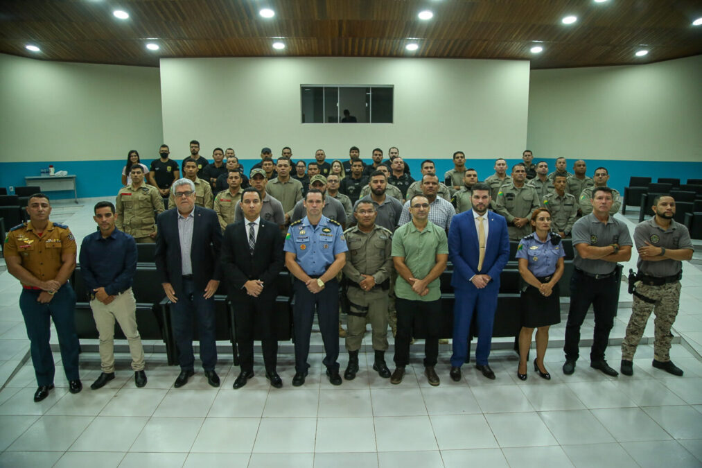 Em Sena Madureira, Sistema de Segurança realiza aula inaugural do Curso Operacional Integrado