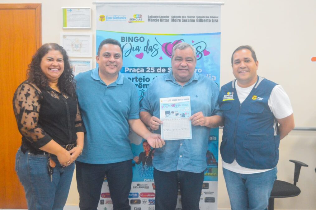 SENA: Enquanto falta coleta de lixo, pavimentação e iluminação, Mazinho e aliados tentam distrair a população com Bingo