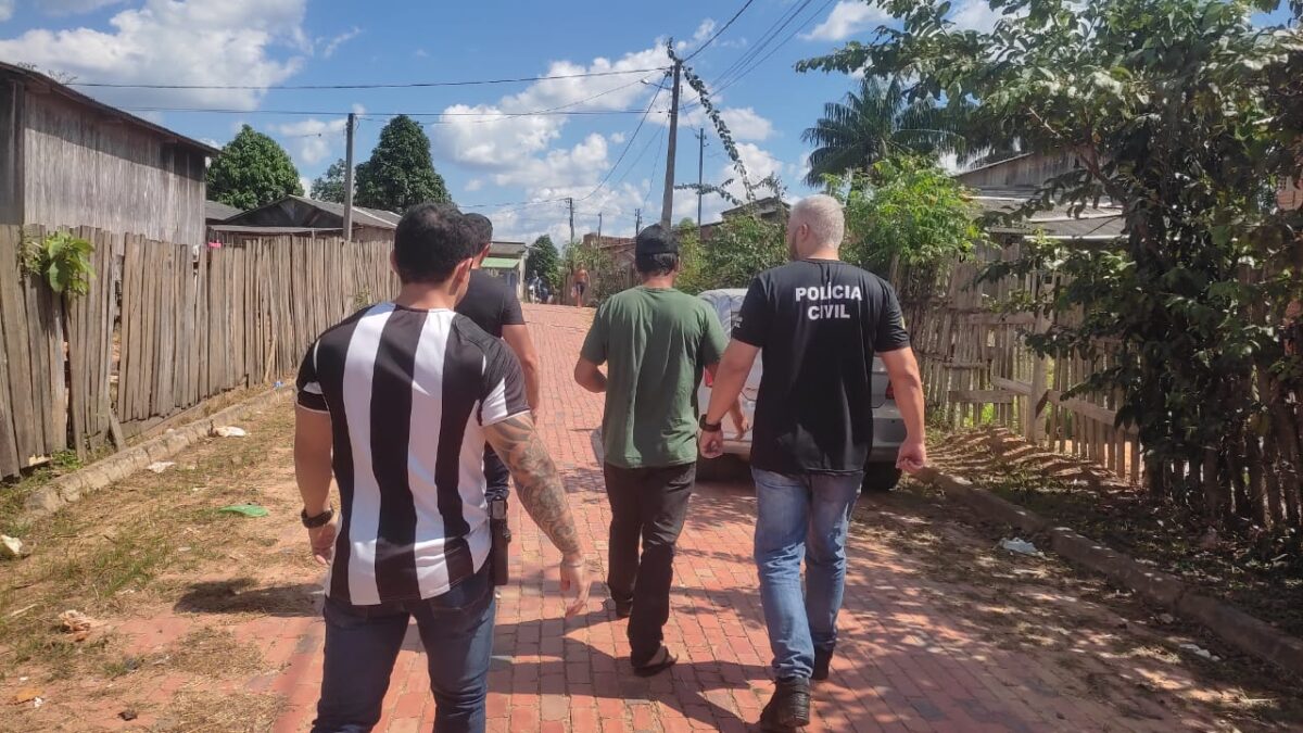 Polícia Civil prende suspeito de feminicídio em restaurante em Sena Madureira