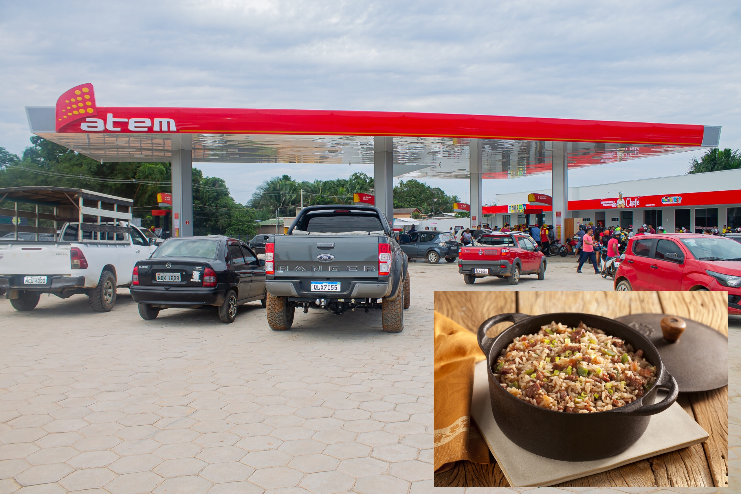 Auto Posto Roselão celebra 7 meses de sucesso com sorteio de brindes e servirá Arroz Carreteiro