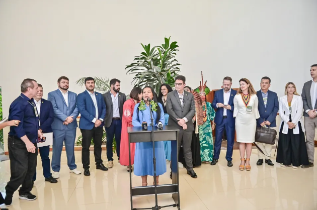 Governo havia anunciado que titular da pasta será a atual assessora especial indígena, Francisca Arara — Foto: Diego Gurgel/Secom