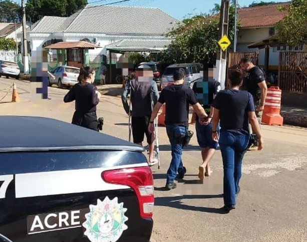 Suspeitos foram presos preventivamente nessa sexta-feira (7) pela Polícia Civil de Xapuri — Foto: Arquivo/Polícia Civil