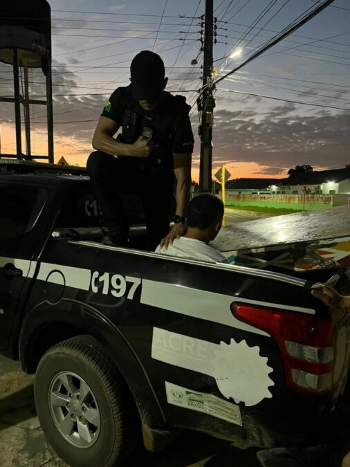 Criminoso que furtou veículo da prefeitura de Rodrigues Alves é preso
