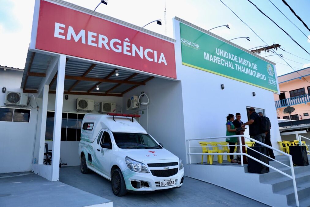Em Marechal Thaumaturgo, governo entrega reforma da Unidade Mista de Saúde e anuncia investimento no esporte