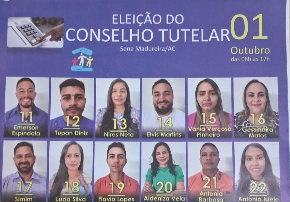 ENQUETE: QUAL O SEU CANDIDATO A CONSELHEIRO TUTETAL DE SENA MADUREIRA?