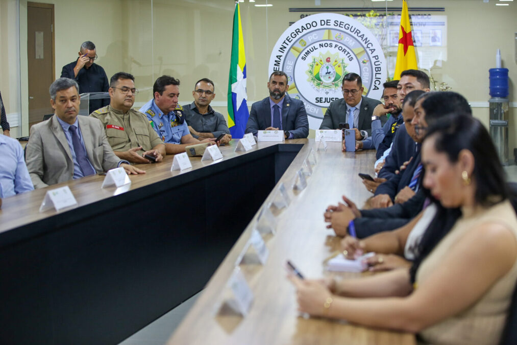 Segurança Pública do Acre firma parceria com Rondônia para compartilhamento do sistema de inteligência