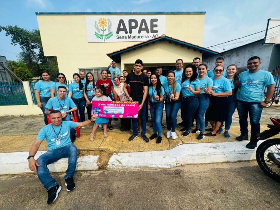 Campanha ‘Pintando o 7’ da Gazin beneficia APAE de Sena Madureira com R$ 18,473,69