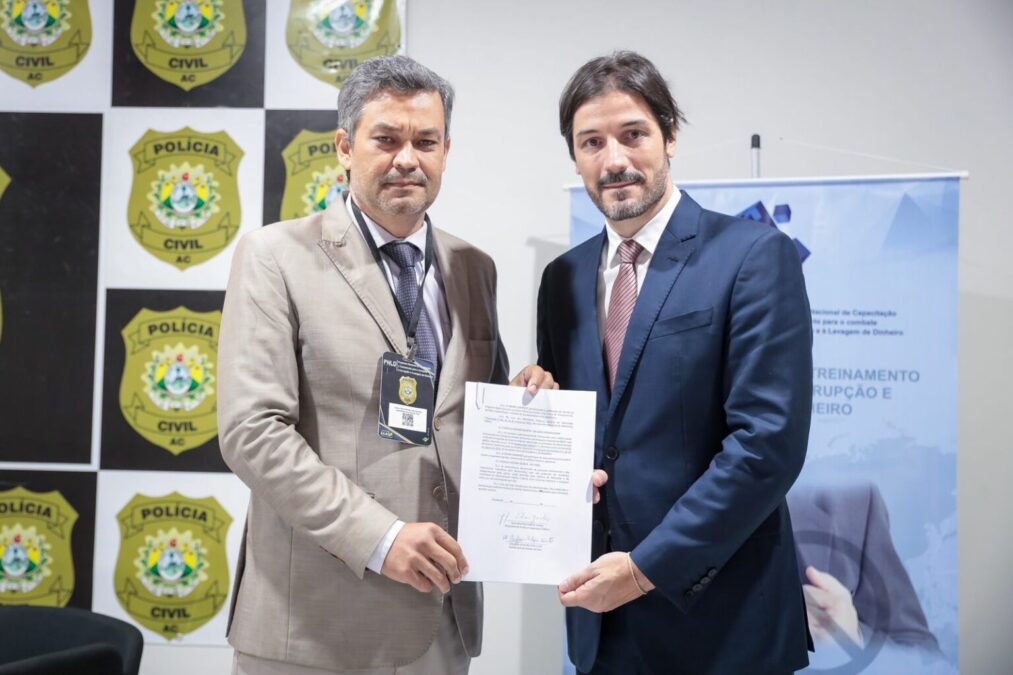 Polícia Civil do Acre integra Programa da Rede Nacional de Laboratórios de Combate à Lavagem de Dinheiro