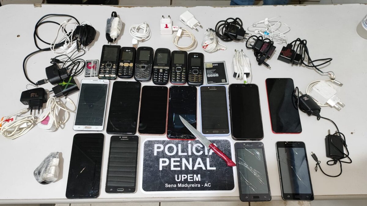 Presídio de Sena Madureira reforça combate ao arremesso de Celulares: Uma luta contínua contra a comunicação não autorizada de detentos