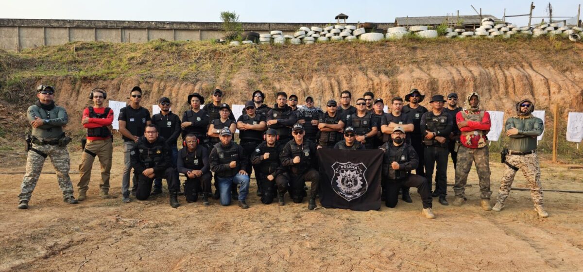 Policiais penais recebem capacitação para uso de armamento