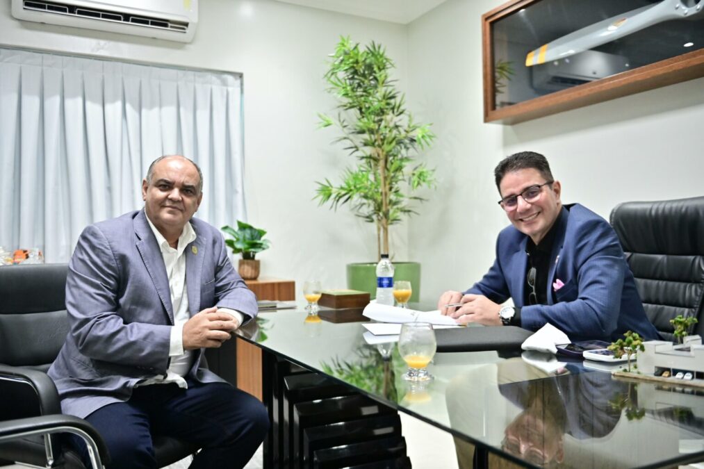 Durante encontro com o governador, delegado-geral de Polícia Civil apresenta avanços da instituição