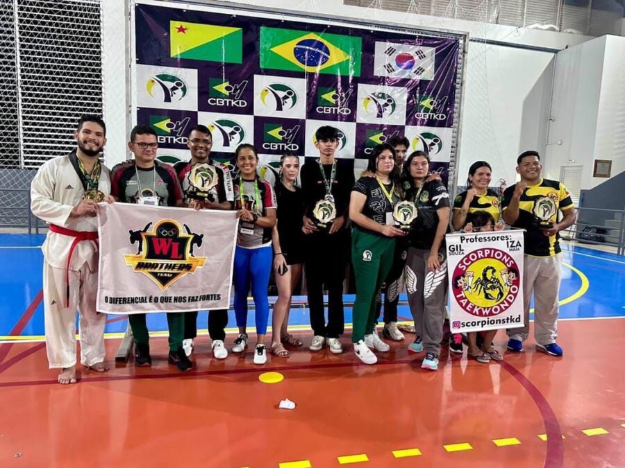 FAVCREWTKD de Sena Madureira alcança o 2º lugar brilhante na Copa Acre de Taekwondo