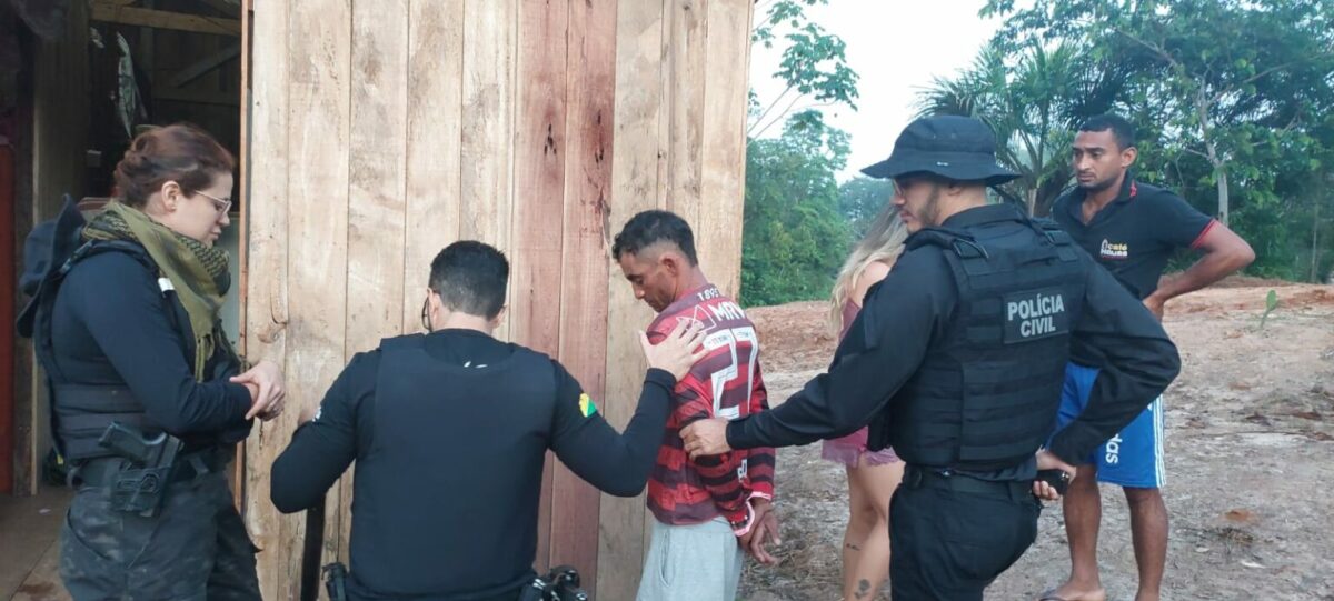 Preso suspeito de Feminicídio: Ex-marido é capturado após assassinato em Rodrigues Alves, Acre