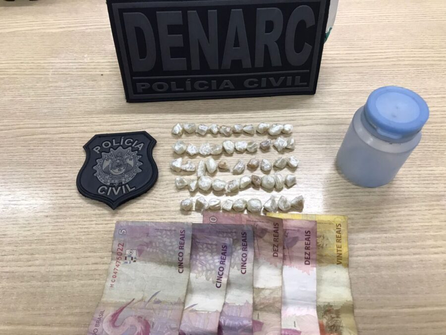 Polícia Civil fecha ponto de tráfico de drogas, próximo à escola no bairro Bosque, em Rio Branco