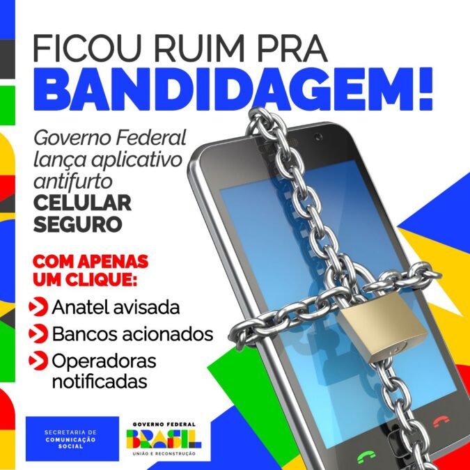 Governo Federal reforça combate à criminalidade com lançamento do aplicativo celular seguro