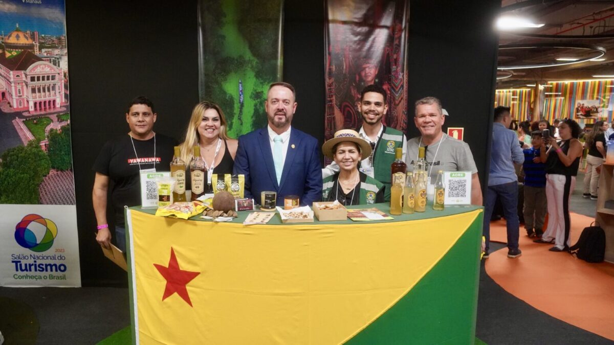 Governo do Acre destaca experiências turísticas no salão nacional do turismo em Brasília