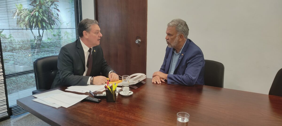 Petecão se reúne com ministro da Agricultura para garantir novos investimentos no Acre