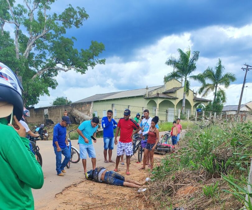 Acidente de trânsito na tarde deste domingo em Sena Madureira