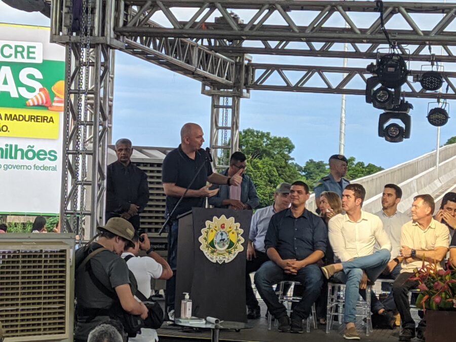 Gerlen Diniz destina mais de R$ 40 milhões para Sena Madureira e projeta investimento de R$ 80 milhões até 2024