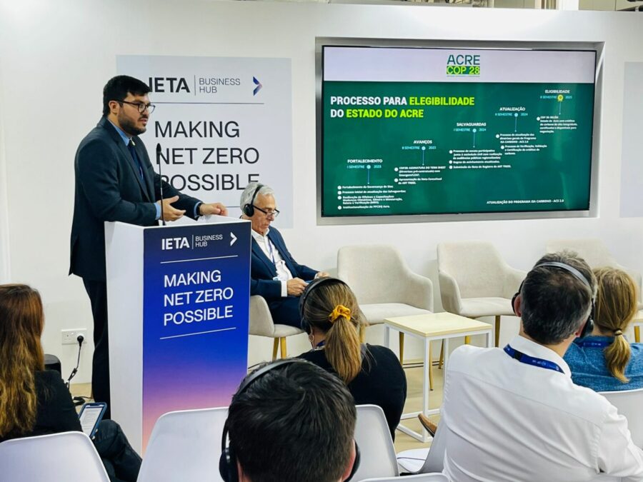 Acre na COP28: fortalecimento da governança e avanços nas salvaguardas para financiamento climático