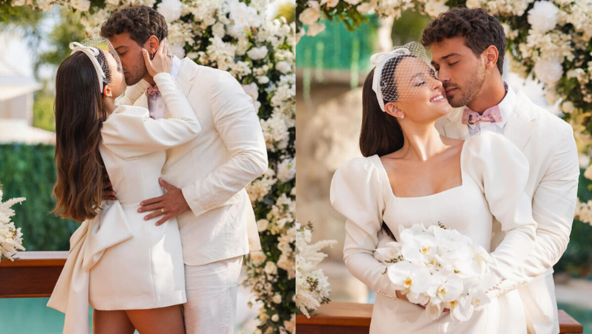 Larissa Manoela e André Luiz Frambach se casam