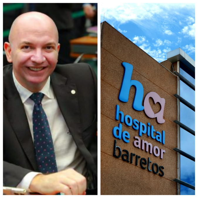 Deputado Gerlen Diniz destina emenda de 200 mil para o Hospital do Amor em Barretos