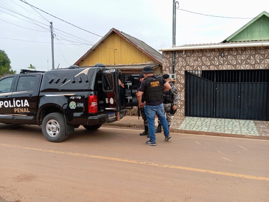 Operação conjunta captura foragidos em Sena Madureira e Manoel Urbano
