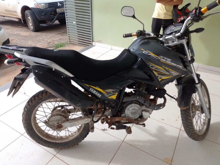 Polícia Militar de Sena Madureira recupera moto furtada