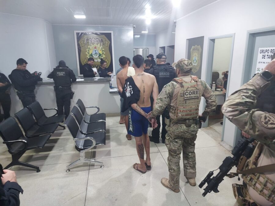 Segunda fase da Operação Reduto: Polícia Civil prende 19 pessoas no interior do Acre