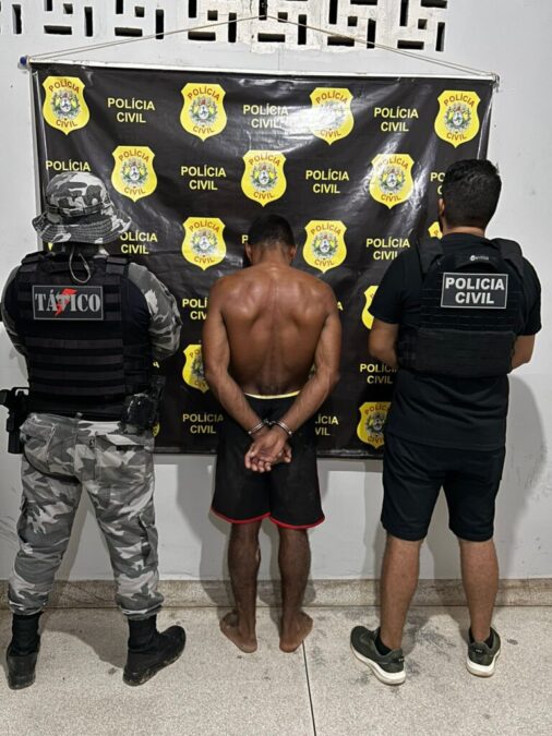 Polícias Civil e Militar capturam em flagrante homem que ceifou a vida da ex-companheira em Tarauacá