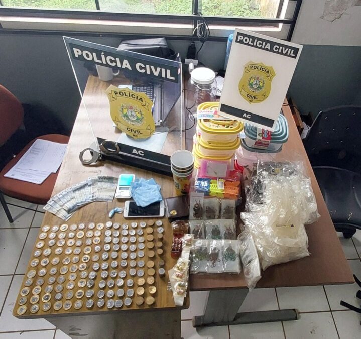 Polícia Civil do Acre prende suspeitos de furto que causaram prejuízo de aproximadamente R$ 100 mil às vítimas