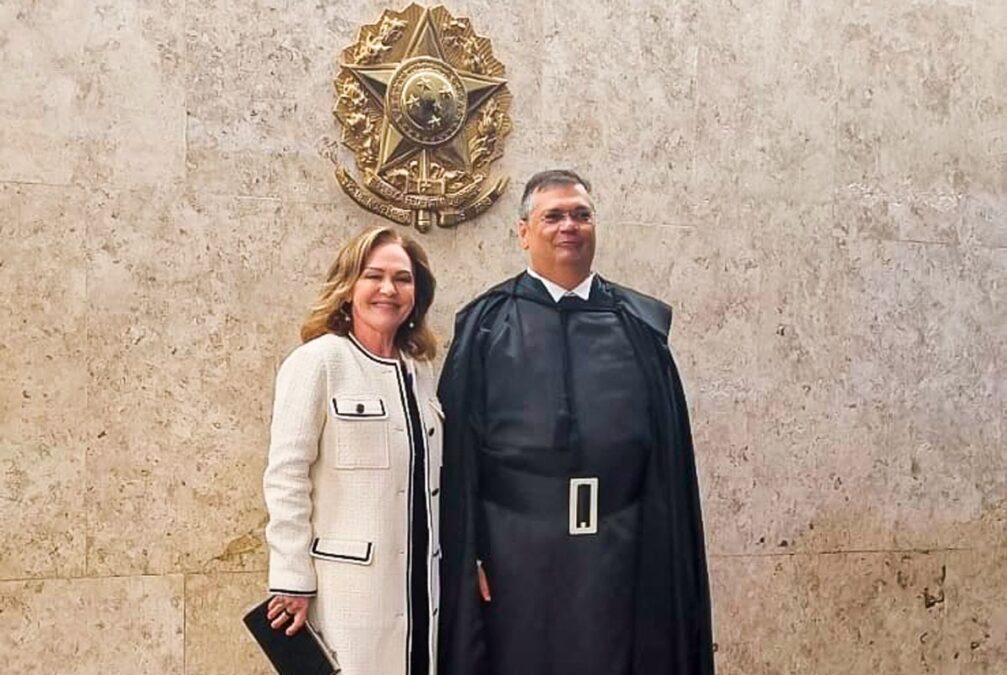 Presidente do TJAC participa da posse de Flávio Dino no cargo de ministro do STF