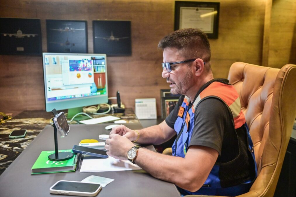 Governador Gladson Cameli concede entrevista à imprensa nacional e reforça pedido de apoio ao Acre