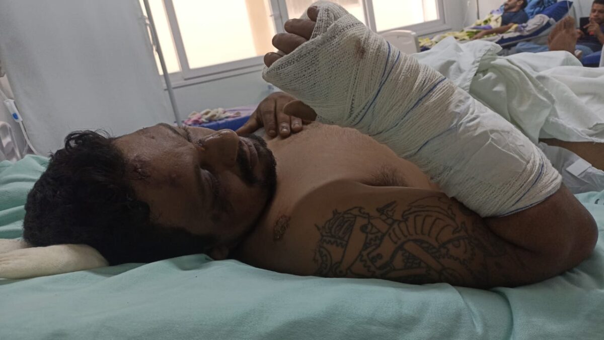Em Sena Madureira, Pai pede ajuda para filho que fraturou as duas bacias em acidente