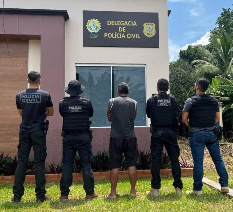 Homem suspeito de duas tentativas de homicídio é capturado pela Polícia Civil em Rodrigues Alves