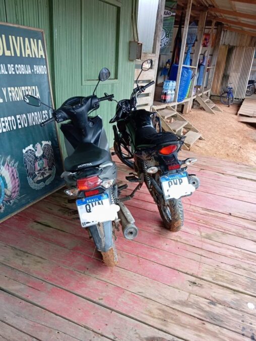 Em ação conjunta PM e PC recuperam duas motocicletas em Plácido de Castro