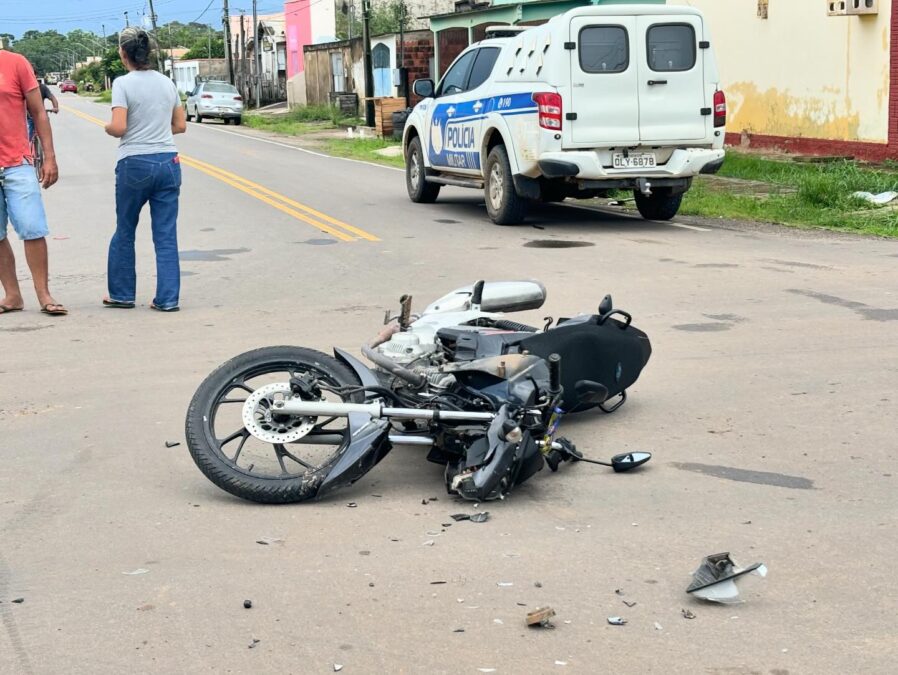 Acidente de trânsito na tarde desta quarta-feira em Sena Madureira