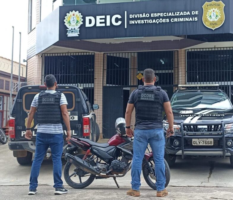 Em menos de 24 horas, Polícia Civil recupera duas motocicletas na capital