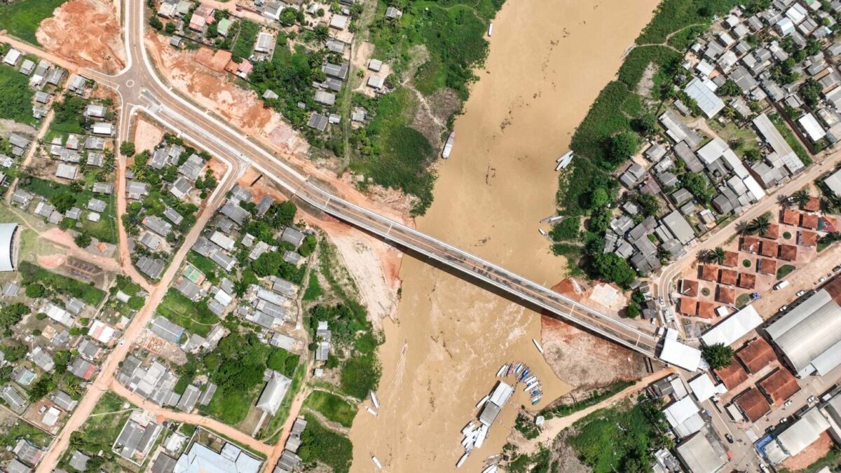 Ponte Frei Paolino Baldassari é símbolo do compromisso contínuo com o bem-estar e o desenvolvimento do Acre