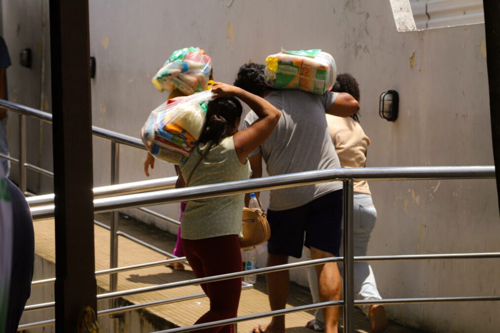 Centro de Distribuição da Campanha Juntos Pelo Acre já realizou a entrega de mais de mil cestas básicas