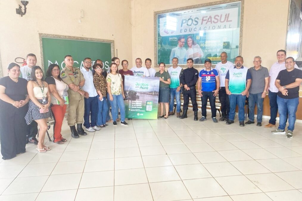 Setor produtivo e instituições fortalecem programa Juntos pelo Acre e lançam campanha humanitária em Sena Madureira