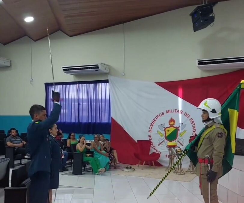 Formatura em Sena Madureira celebra a promoção de oficiais do Corpo de Bombeiros do 6º BEPCIF