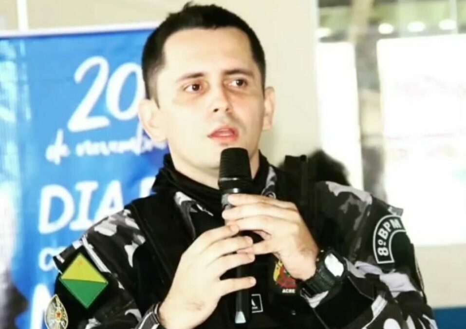 Capitão Fábio Diniz do 8º BPM alerta sobre imprudência no Trânsito de Sena Madureira
